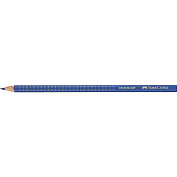 FABER-CASTELL Crayon de couleur Colour GRIP, bleu cobalt ()