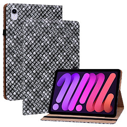 Etui en PU texture tissée noir pour votre iPad mini (2021)