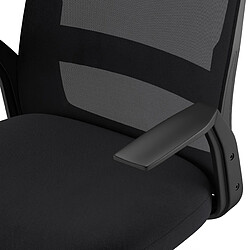 Avis Sense7 Juno chaise de bureau ergonomique, chaise de bureau avec soutien lombaire, office chair réglable en hauteur, noir