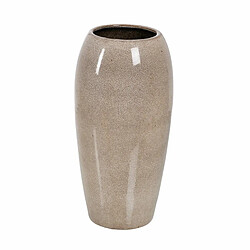 BigBuy Home Vase Beige Céramique 31 x 31 x 60,5 cm