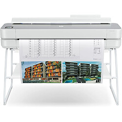 Hewlett Packard DesignJet Studio Steel Imprimante Photo Jet d'encre A4 Wi-Fi Bluetooth Blanc