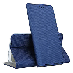 Htdmobiles Housse pour Samsung Galaxy A24 4G / A25 5G - etui coque pochette portefeuille + film ecran - BLEU MAGNET