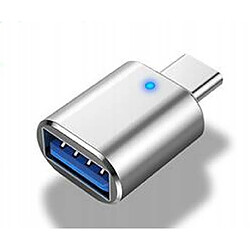 GUPBOO Adaptateur USB OTG USB 3.0 - Type C - Argent,JL1423