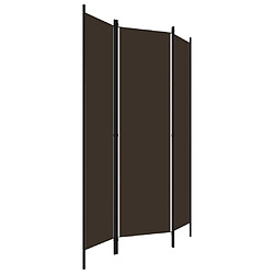 Avis Maison Chic Paravent/Cloison de séparation 3 panneaux Marron 150x180 cm -MN93468