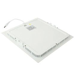 Avis Wewoo Dalle LED blanc Ampoule à lanterne de 18W chaud, flux lumineux: 1600lm, taille: 22.4cm x 22.4cm x 1.7cm