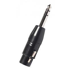 Acheter XLR Femelle à 6.35mm 1/4 Pouce TRS Adaptateur Mâle Convertisseur Mic AudioLine