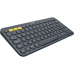 Avis Logitech K380 Bluetooth QWERTY Pannordique Gris