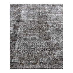 Vidal Tapis de laine 300x191 gris Ultra Vintage pas cher