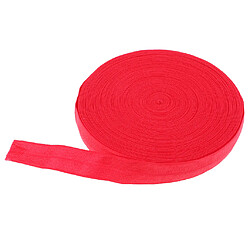 Acheter 10 mètres de bandes de couture en coton élastique largeur 15mm rouge