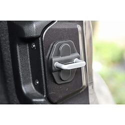 Pack de 6 Serrure de Porte Couverture pour Wrangler JL JLU 2018-2021 pour Gladiateur JT 2020 2021 fait de matériel de haute qualité fiable pas cher