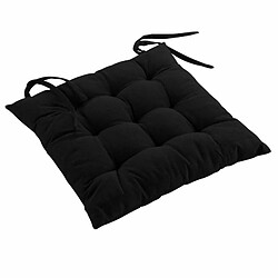 Paris Prix Coussin de Chaise Mistral 40x40cm Noir