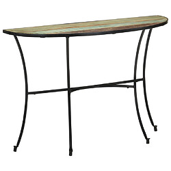 vidaXL Table d'appoint 110x40x77 cm Bois de récupération massif