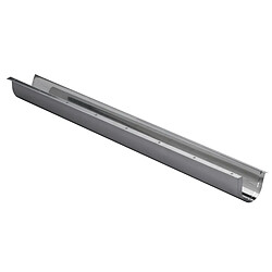 goulotte de protection - en inox - pour tube gaz - longueur 1 mètre - ten 999060