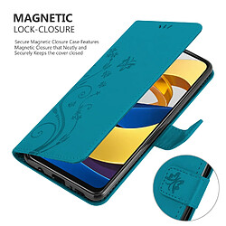 Cadorabo Coque Xiaomi POCO M4 PRO 5G Etui en Bleu pas cher