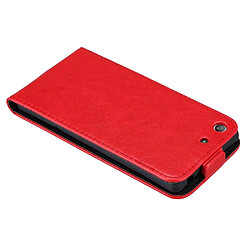 Avis Cadorabo Coque Sony Xperia M5 Etui en Rouge