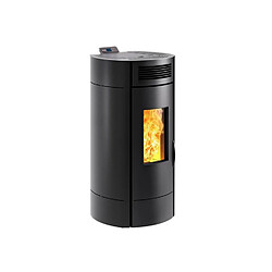 Poêle à granulés de bois 9.5kw noir - P941974 - INVICTA