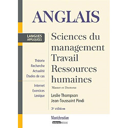 Anglais : sciences du management, travail, gestion, ressources humaines : master et doctorat - Occasion