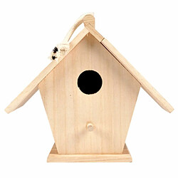 Paris Prix Nichoir pour Oiseau A Personnaliser 21cm Naturel