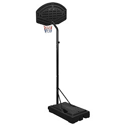 Avis vidaXL Support de basket-ball Noir 237-307 cm Polyéthylène