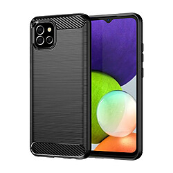 Ozzzo etui en carbone tpu souple pour samsung a03s eu (166.5) noir