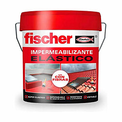 fischer 548714 548714-Impermeabilizante 15L Terracota Con fibras, Terre Cuite