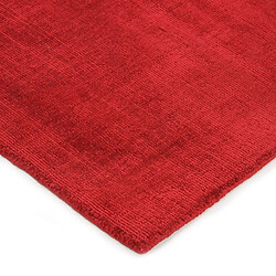 Avis Thedecofactory SANTAL - Tapis aspect velours rouge 120x170