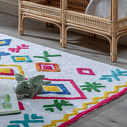 BigBuy Home Tapis pour enfant 135 x 100 cm Coton