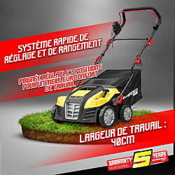 Acheter Gardeo Pro Scarificateur emousseur electrique 1800W - 40cm