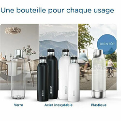 Avis Bouteille BRITA pour sodaTRIO - acier inoxydable - 0,65L - noire