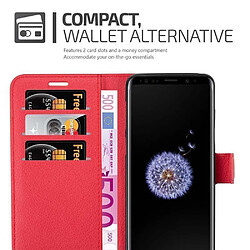 Cadorabo Coque Samsung Galaxy S9 Etui en Rouge pas cher