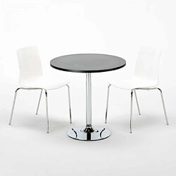 Avis Grand Soleil Table carré et ronde avec 2 Chaises colo