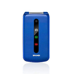 Brondi President 7,62 cm (3') 130 g Bleu Téléphone numérique