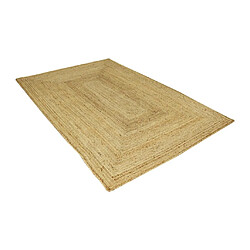 Vente-Unique Tapis rectangle 100% jute tressé - 200 x 290 cm -Naturel - JAYA