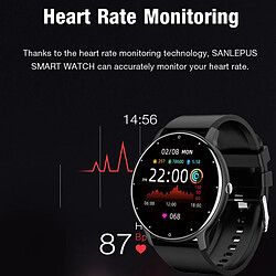 Avis Universal Smartwatch Hommes Femmes Sommeil Surveillance du rythme cardiaque Podomètre d'exercice multifonctionnel Météo en temps réel IOS |