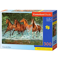 Castorland Puzzle 300 pièces : Chevauchée dans l'eau