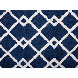 Beliani Tapis rectangulaire bleu 160 x 230 cm SERRES pas cher