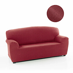 Housse de canapé Sofakover Romeo 220 - 260 cm 4 places - Fuchsia