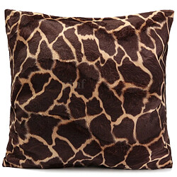 2 Pcs 45x45 cm Imprimé Animal Taie d'oreiller Leopard Zebra Canapé Voiture Housse de Coussin Un pas cher