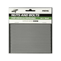 Meng Nuts And Bolts For Vehicle/diorama Set B (small) - Accessoire Maquette