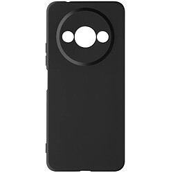 Avizar Coque pour Xiaomi Redmi A3 Caméra Protégée Silicone Fin Noir