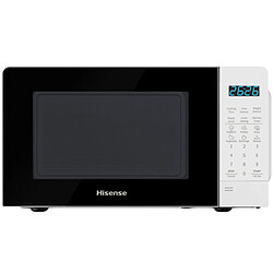 Hisense H20MOWS3G micro-onde Comptoir Micro-onde combiné 20 L 700 W Noir, Blanc