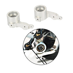 Ensemble De Support De Moyeu De Direction De Bras De Suspension Inférieur RC Pour WPL D12 Silver R551S pas cher