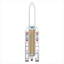 Heller Maquette fusée Ariane 5