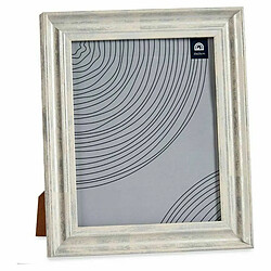 Gift Decor Cadre photo 26 x 2 x 31 cm Verre Argenté Bois Marron Plastique