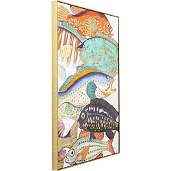 Karedesign Tableau Touched Fish Meeting Two 70x100cm Kare Design