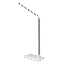 Lampe De Table De Bureau LED Chargeur De Téléphone Sans Fil Argent-5 Vitesses pas cher