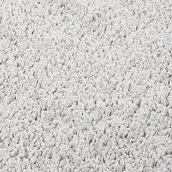 Avis vidaXL Tapis shaggy antidérapant Gris clair 80x150 cm