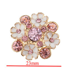 Acheter 5 Pcs Boutons De Couture Strass Cristal Fleur Pr DIY Coudre Embellissement