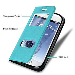 Acheter Cadorabo Coque Samsung Galaxy S3 MINI Etui en Turquoise