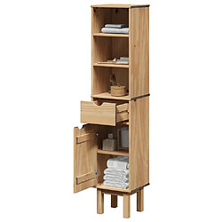 vidaXL Armoire de salle de bain OTTA 35x30x159 cm bois massif de pin